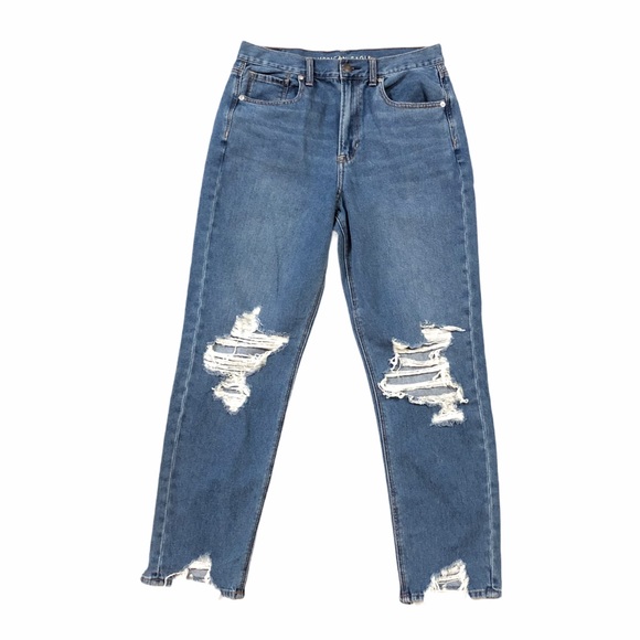 American Eagle Outfitters Denim - American Eagle Distressed Mom Jeans 0784